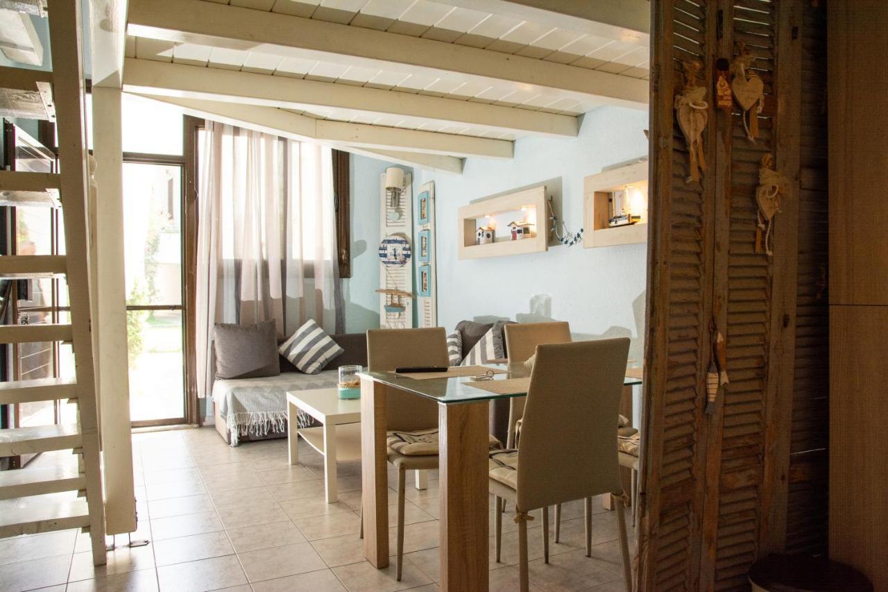 Modern Apartment 100M. From The Sea Skála Foúrkas Esterno foto