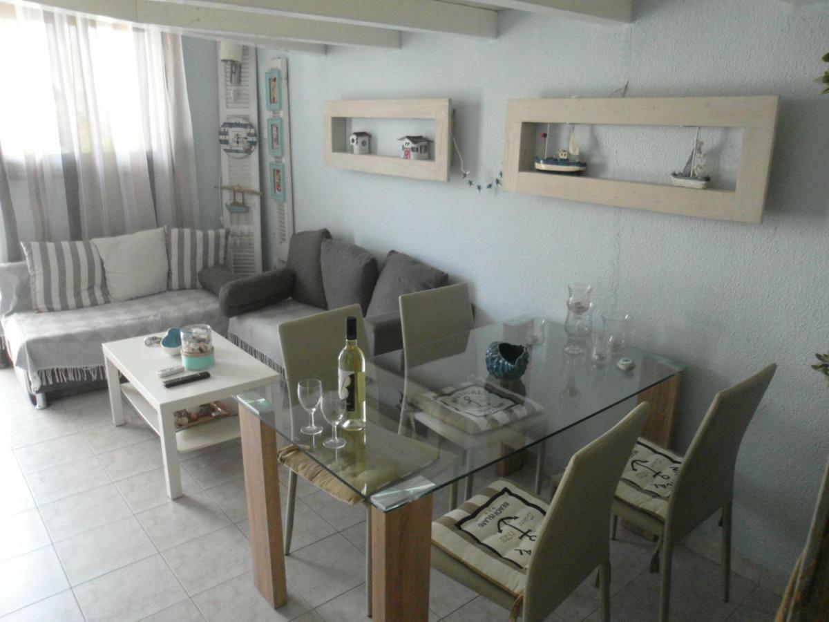 Modern Apartment 100M. From The Sea Skála Foúrkas Esterno foto